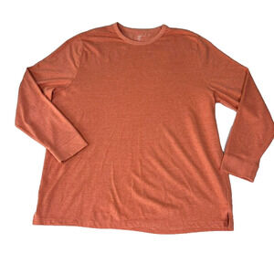 Dip T-Shirt Mens 3XLT Long Sleeve Organic Cotton Blend Pullover